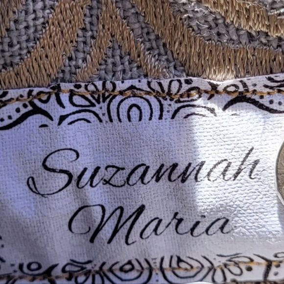 Handmade Artsy Boho Crossbody Messanger Style Bag - Picture 6 of 11